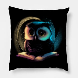 Midnight Scholar Aura Pillow