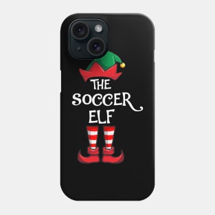 Soccer Elf Matching Family Christmas Sporty Phone Case