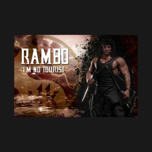 Rambo from Mortal Kombat 11 Art Print - 77211339 T-Shirt