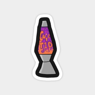 Cure T1D Lava Lamp Magnet