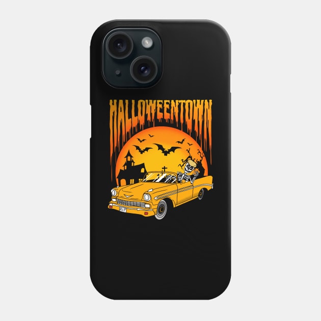 Halloweentown Phone Case by Utopia Art & Illustration