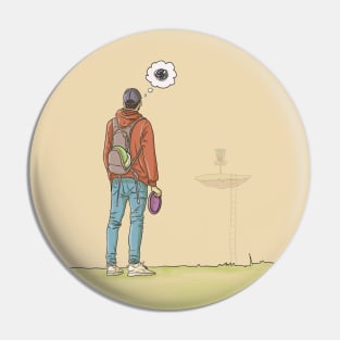 Disc Golf Trouble Pin