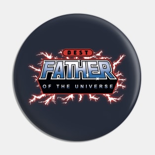 Best Father of the Universe Pin