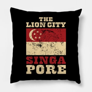 Flag of Singapore Pillow