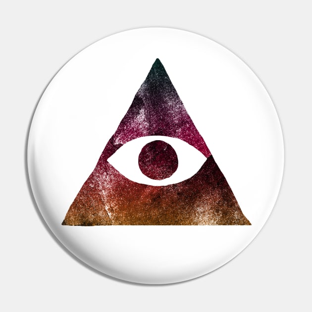 All Seeing Eye Pin by Buy Custom Things