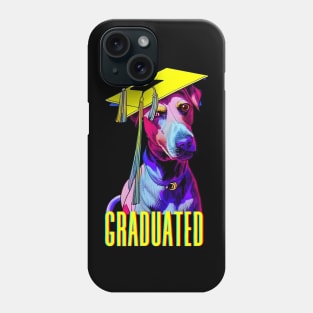 Paw-some Graduate - Dog with Graduation Cap Phone Case