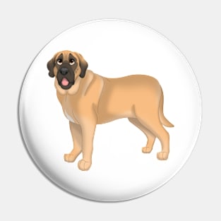 Mastiff Dog Pin