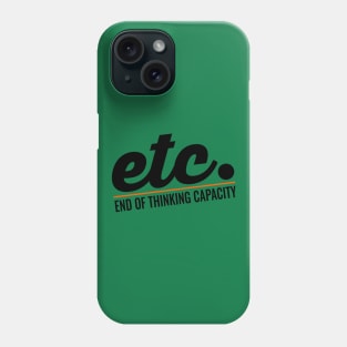 Et cetera Phone Case