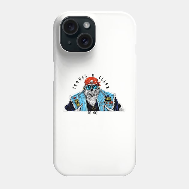 ZOMBIE TOM Phone Case by Thomas R Clark