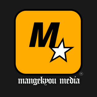 Mangekyou media yellow logo T-Shirt