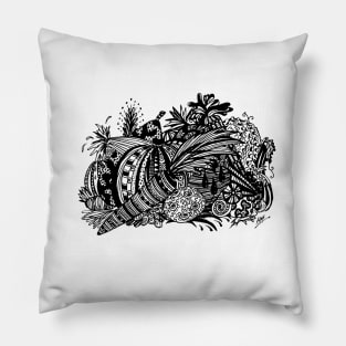 Vegetables Aussie Tangle Pillow