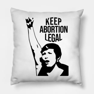 Keep Abortion Legal Pillow