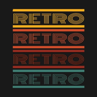 Retro groovy,  Retro. T-Shirt