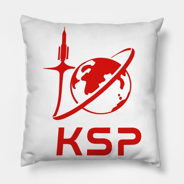 Kerbal Space Program Pillow by SJAdventures