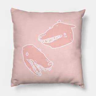 Pink Pups Pillow