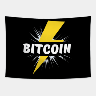 Bitcoin lightning strike - cryptocurrency Tapestry