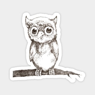 Cute owl is cute Magnet