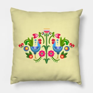 Folk Art Pillow