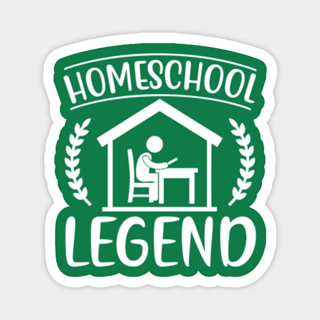 Home School Magnet by Polahcrea