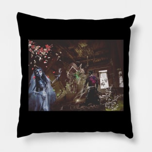 CORPSE BRIDE ART PRINTS Pillow