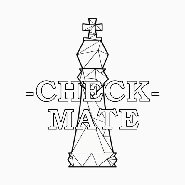 Checkmate shirt, Chess, gift idea by Hercules t shirt shop