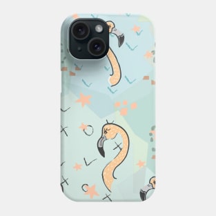 Flamingo Pattern Phone Case