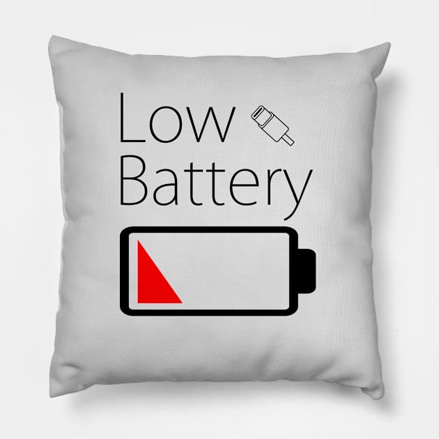 בסגנון חולצת בית ספר Pillow by LowBattery