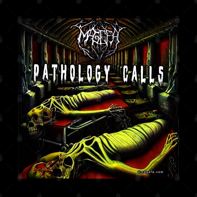 Pathology Calls Album Artwork by MAGEFA- Merch Store on TEEPUBLIC