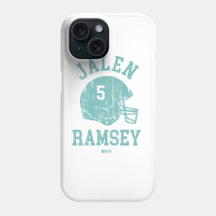 Jalen Ramsey Miami Helmet Font Phone Case