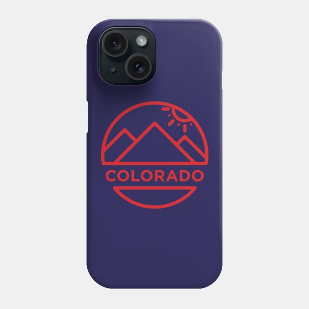 Colorado Badge Phone Case by bmaw