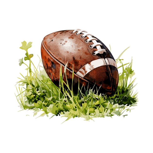 American Football Ball by erzebeth