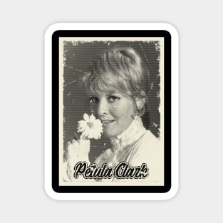 Vintage Petula Clark 80s Magnet