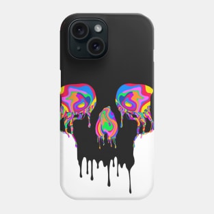 Psychedelic Skull Phone Case