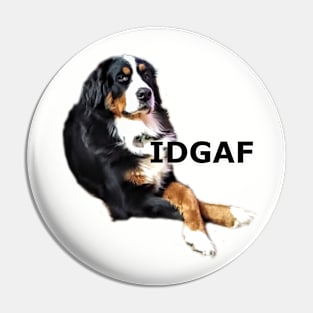 Bernese Mountain Dog, So Sassy Pin