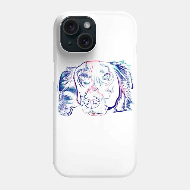 Border Collie Phone Case by RaLiz