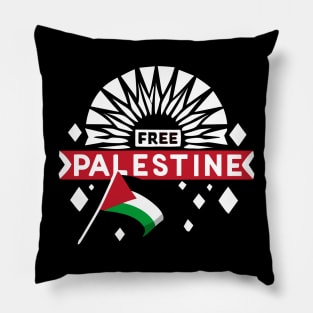 Free Palestine Pillow