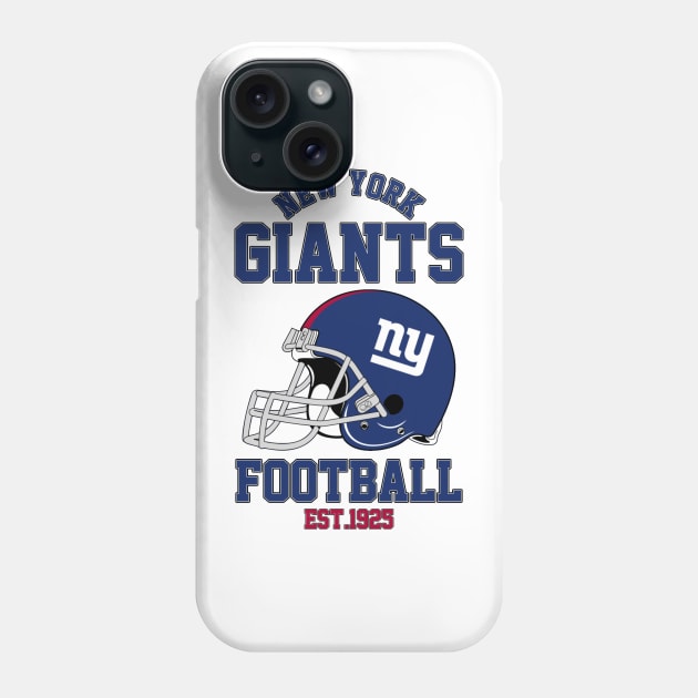 New York Giants Football Phone Case by Warranty