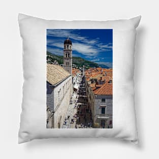 The Stradun, Dubrovnik Pillow