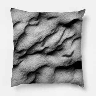 Monochrome photography of sand Pillow