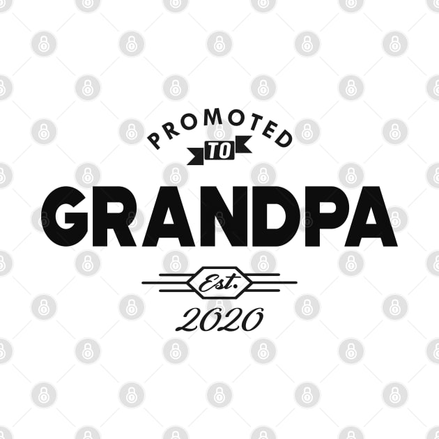 New Grandpa - Promoted to grandpa est. 2020 by KC Happy Shop