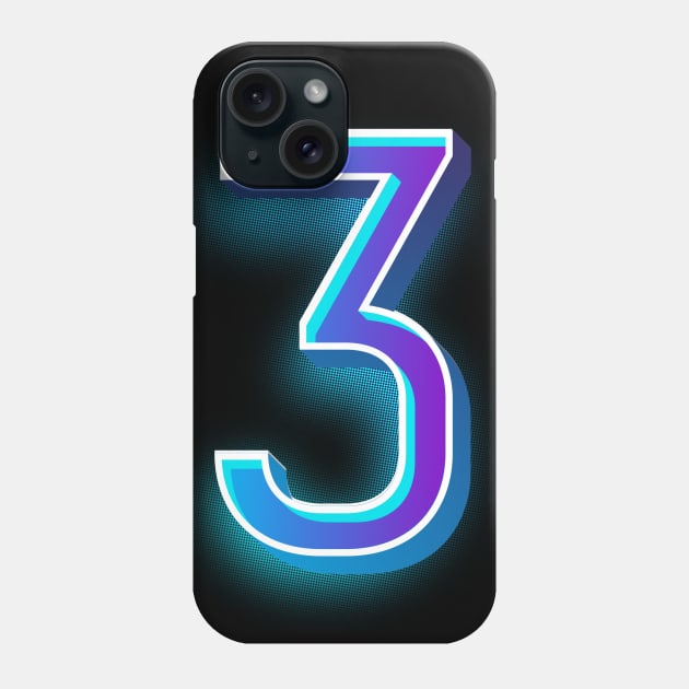 Float 3 Blue glow Phone Case by MplusC