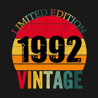 Vintage 1992 Limited Edition T-Shirt