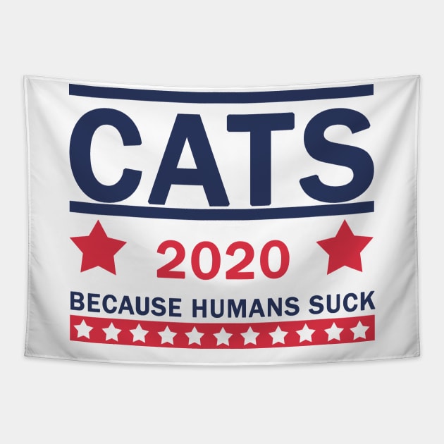 Cats - Election 2020 Tapestry by valentinahramov