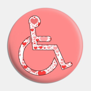 Whelchair Sign Pin