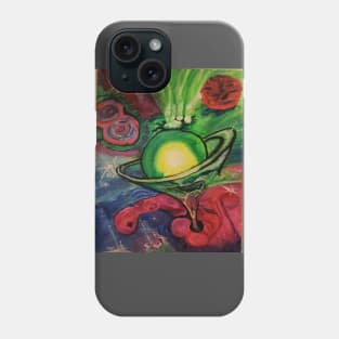 Whales through space and time Phone Case