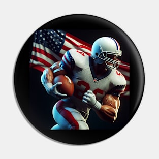 American Man NFL Football Player #23 Pin