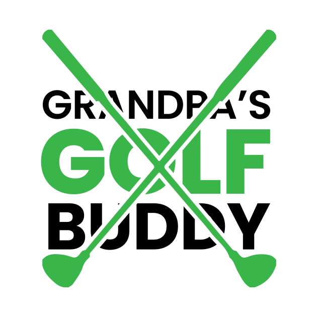 grandpa's golf buddy golf design by emofix