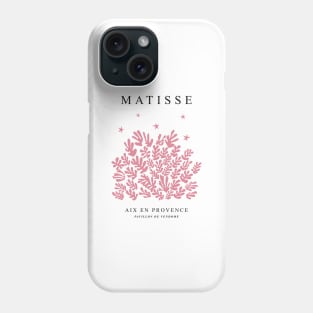 Preppy Matisse Leaves Aesthetic Exhibition Y2k Maximalist Eclectic Design Phone Case