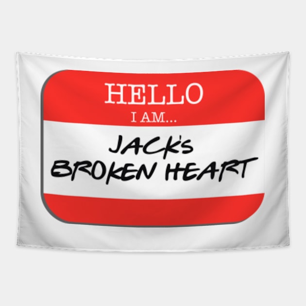 Fight Club - I am Jack's broken heart Tapestry by qpdesignco