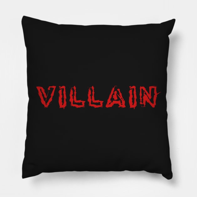 Villain Pillow by raidrival